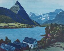 Langs fjordarmen