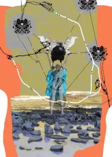 Villkvinnen (innrammet)