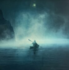 Padler Alene (innrammet)