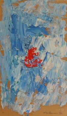 Komposisjon nr 17 original (innrammet)