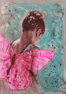 Endring (håndkolorert)