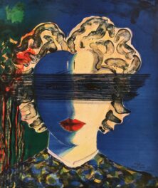 Hedda Gabler, blå